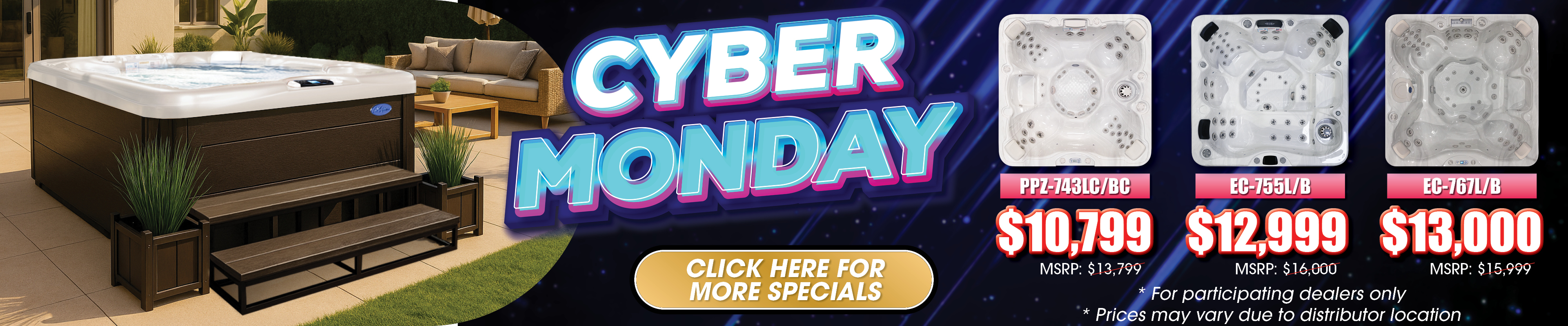 Calspas hot tub being used in a family setting - Grand Junction